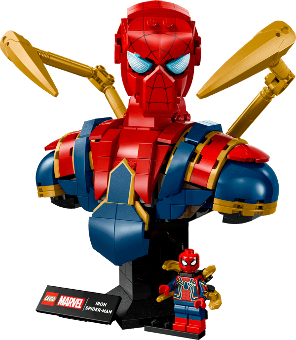 LEGO 76326 Buste d’Iron Spider-Man — visuel 3 sur 8