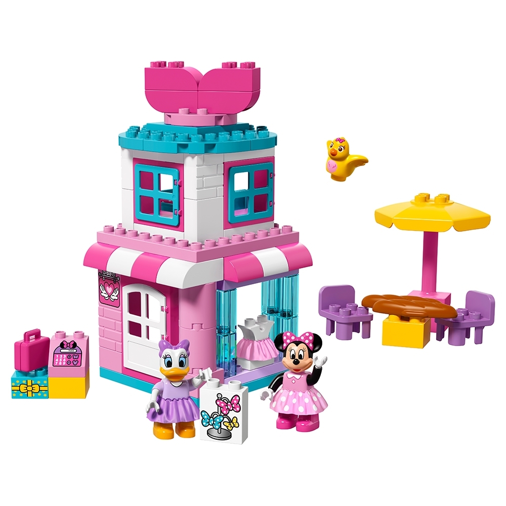 Lego Duplo Puppenhaus 1 X Minnie Mouse Maus MICKEY 10844 Rosa Pink Rock NEU 