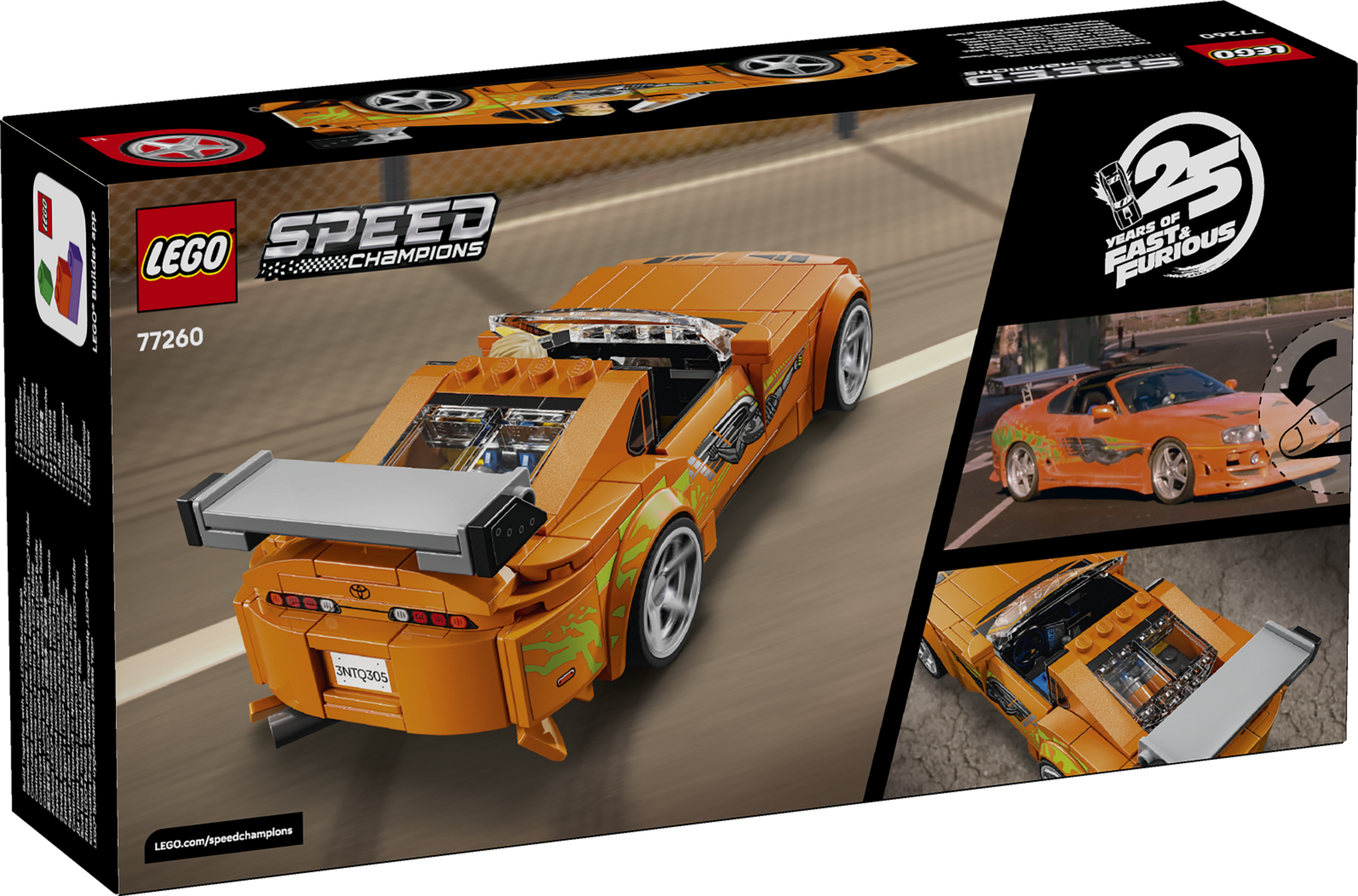 Fast and Furious Toyota Supra MK4 77260 | スピードチャンピオンズ