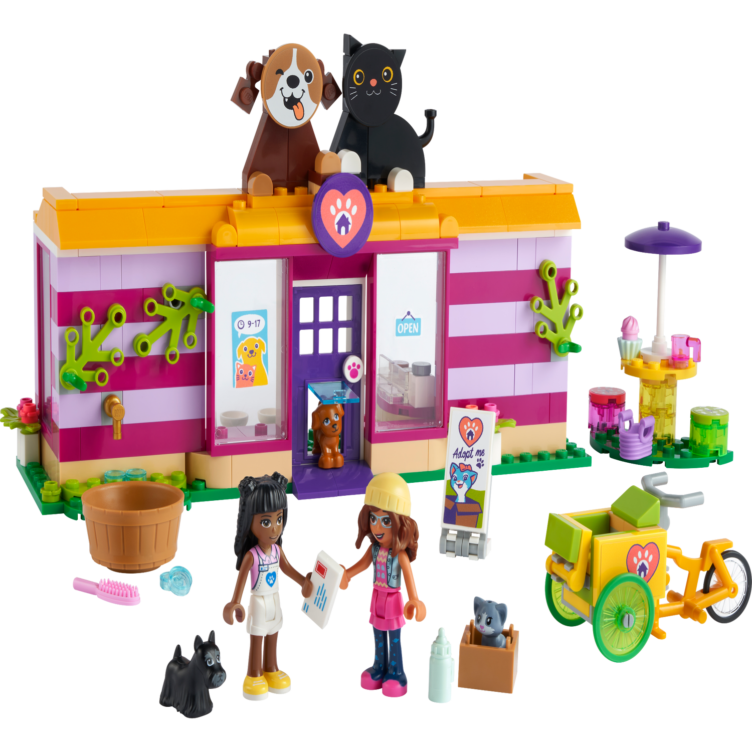 Adoption Café at 41699 Shop online | the Buy Official LEGO® US Pet | Friends