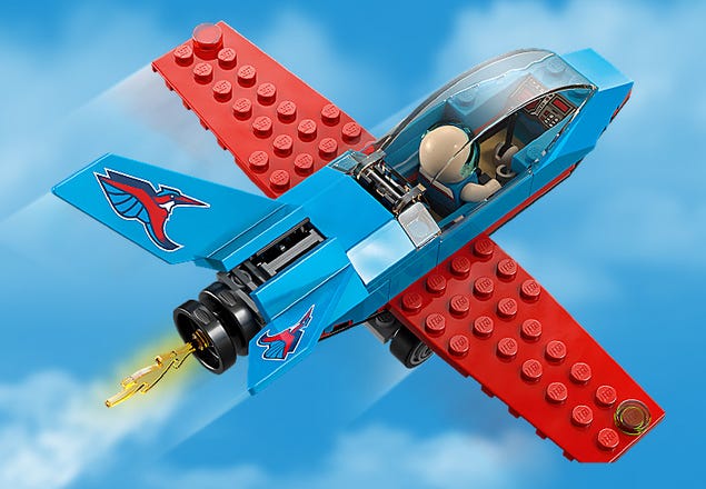 Stunt Plane 60323 | City | Buy online at the Official LEGO® Shop US