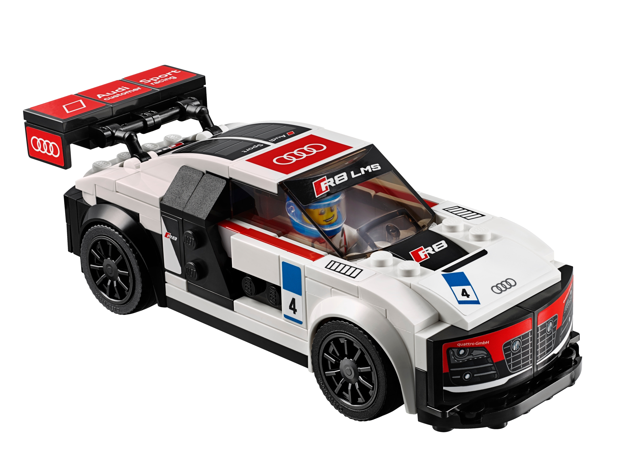 Lego® custom sticker for 75873 Audi R8 LMS ultra Speed Champions HQ precut vinyl 