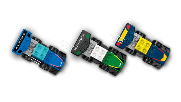 LEGO 10445 Voitures de course et pilotes d’une écurie de F1® — visuel 4 sur 8
