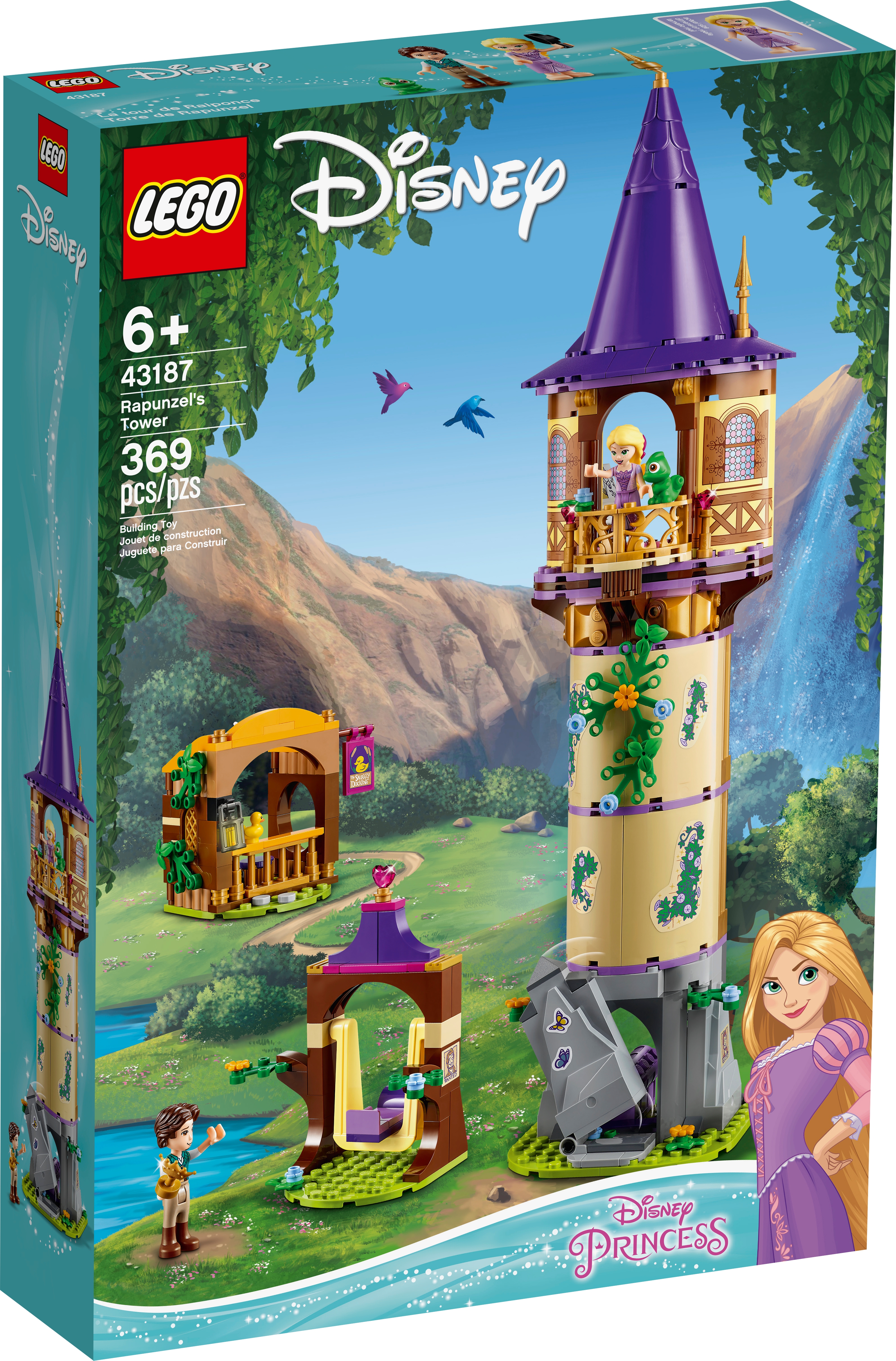 LEGO 43187 Disney Princess Rapunzel’s Tower Playset 