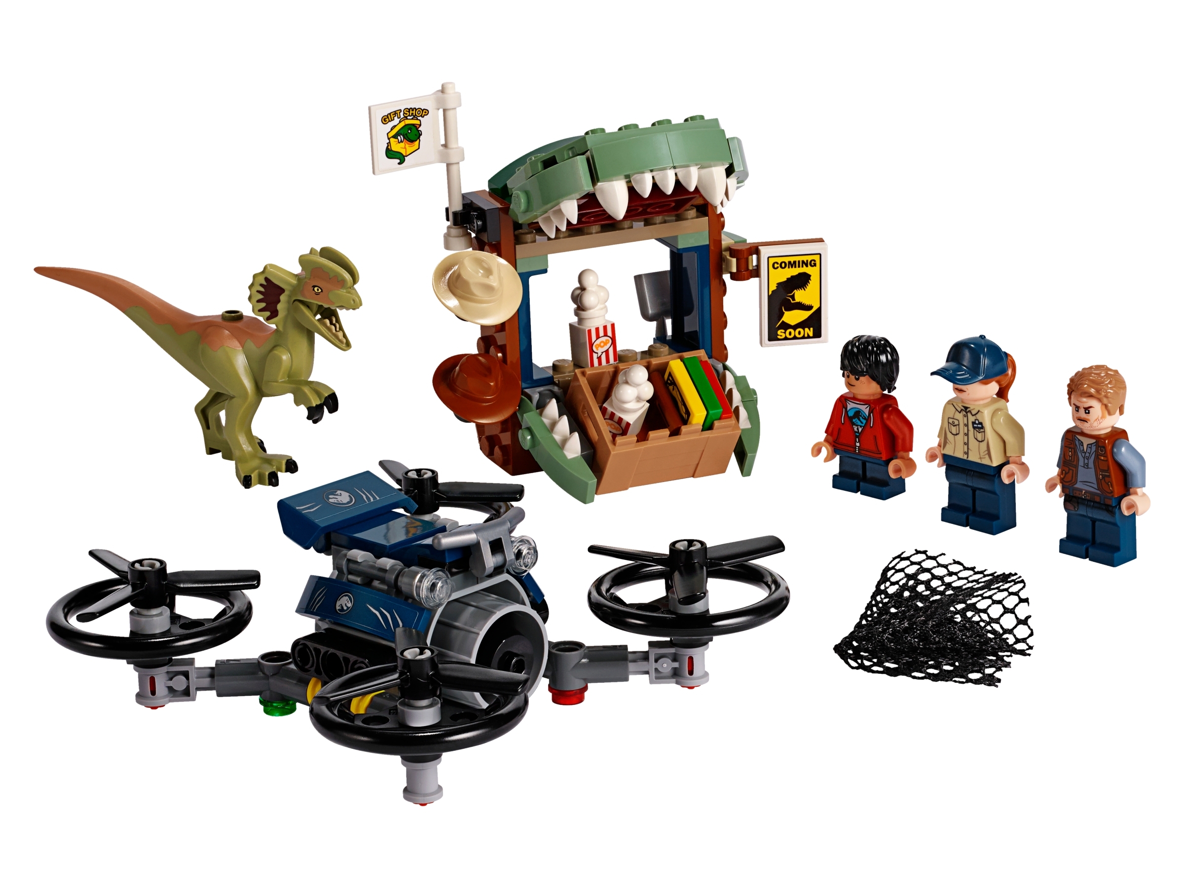 for sale online LEGO Dilophosaurus on the Loose Jurassic World 75934 