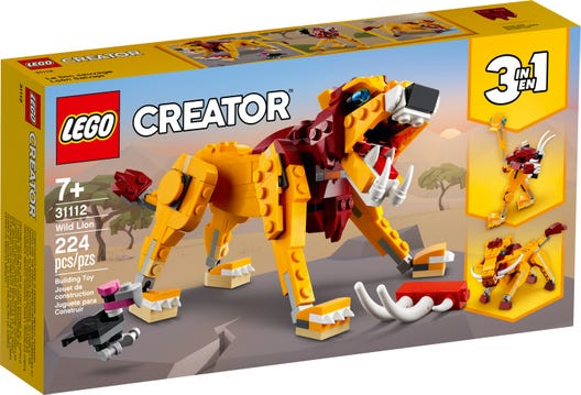 LEGO 31112 - Vild løve