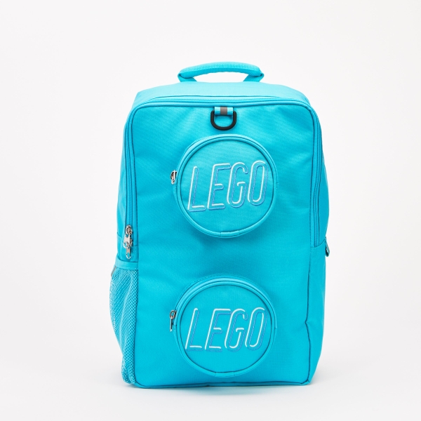 LEGO 5008725 Sac à dos en forme de brique – Bleu ciel — visuel 2 sur 5