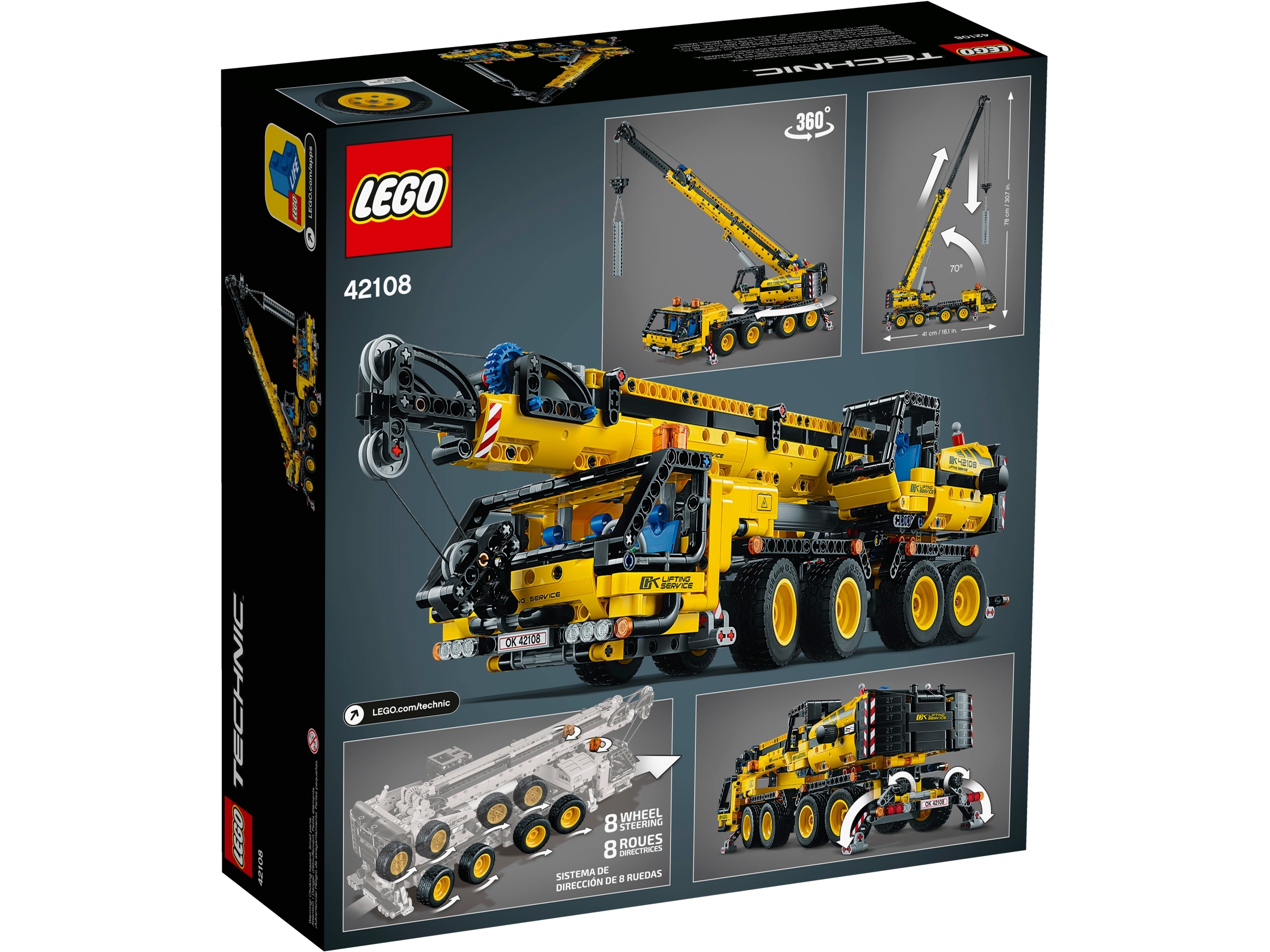 Mobile Crane 42108 | Technic™ | Buy online at the Official LEGO® Shop US
