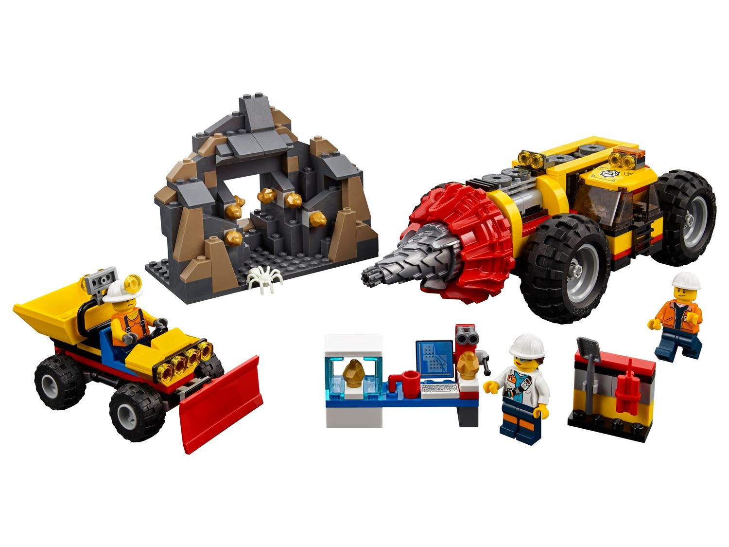LA FOREUSE A CHENILLES LEGO 60122 LA FOREUSE A CHENILLES LEGO 60122