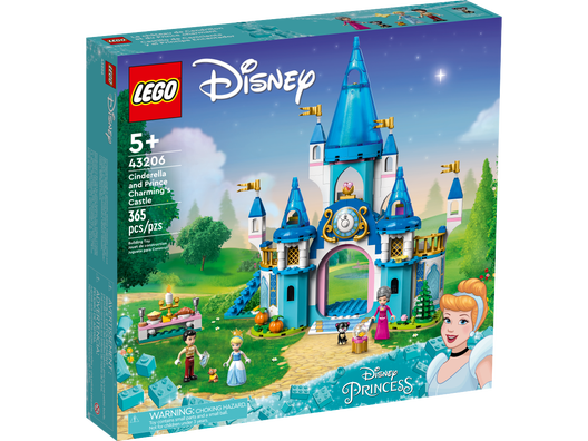 LEGO 43206 - Askepot og prinsens slot