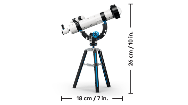 LEGO 31378 Le télescope d’exploration spatiale — visuel 6 sur 8
