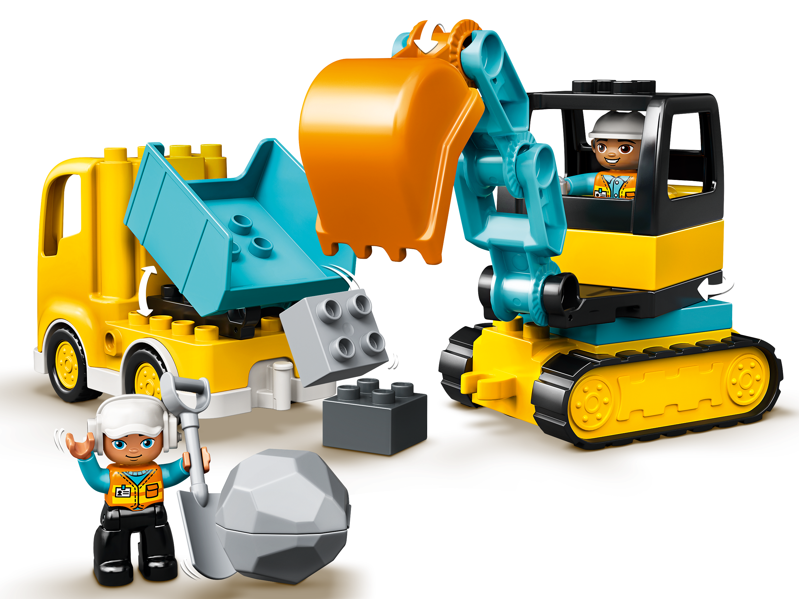 LEGO DUPLO Town Truck & Tracked Excavator 10931 by LEGO