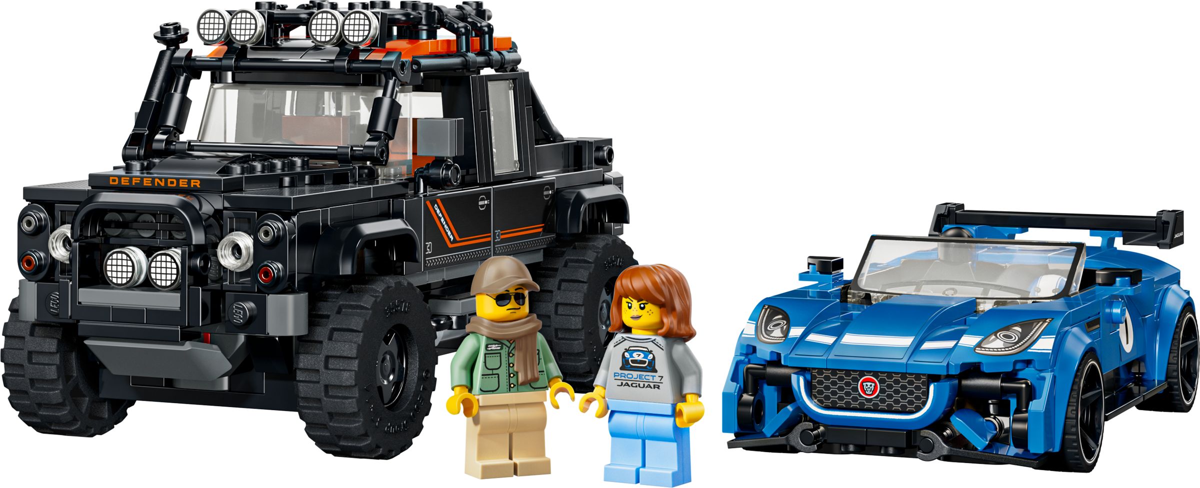 LEGO Jaguar Project 7 og Land Rover Defender #77264 - Icons