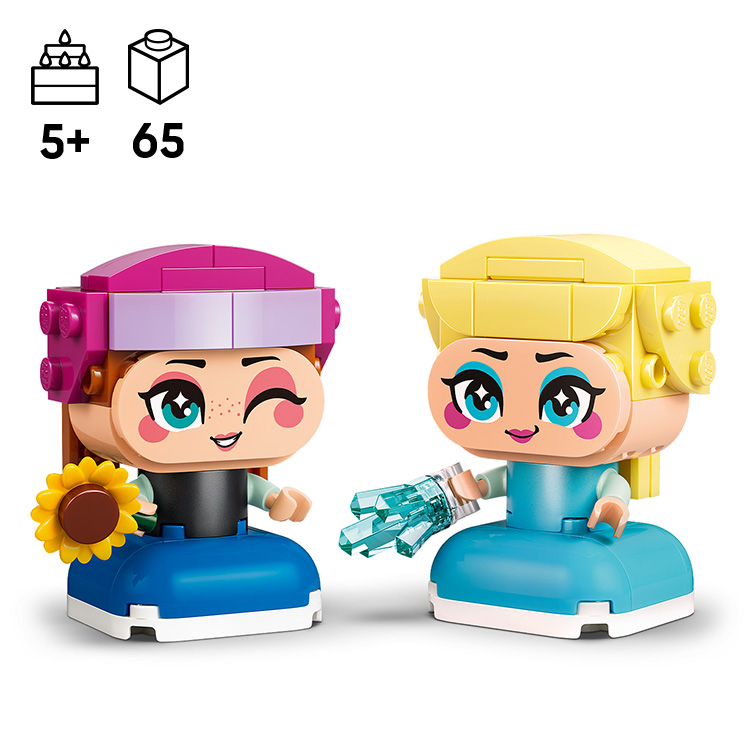 Mini Anna & Elsa 43284 | Disney™ | Buy online at the Official LEGO