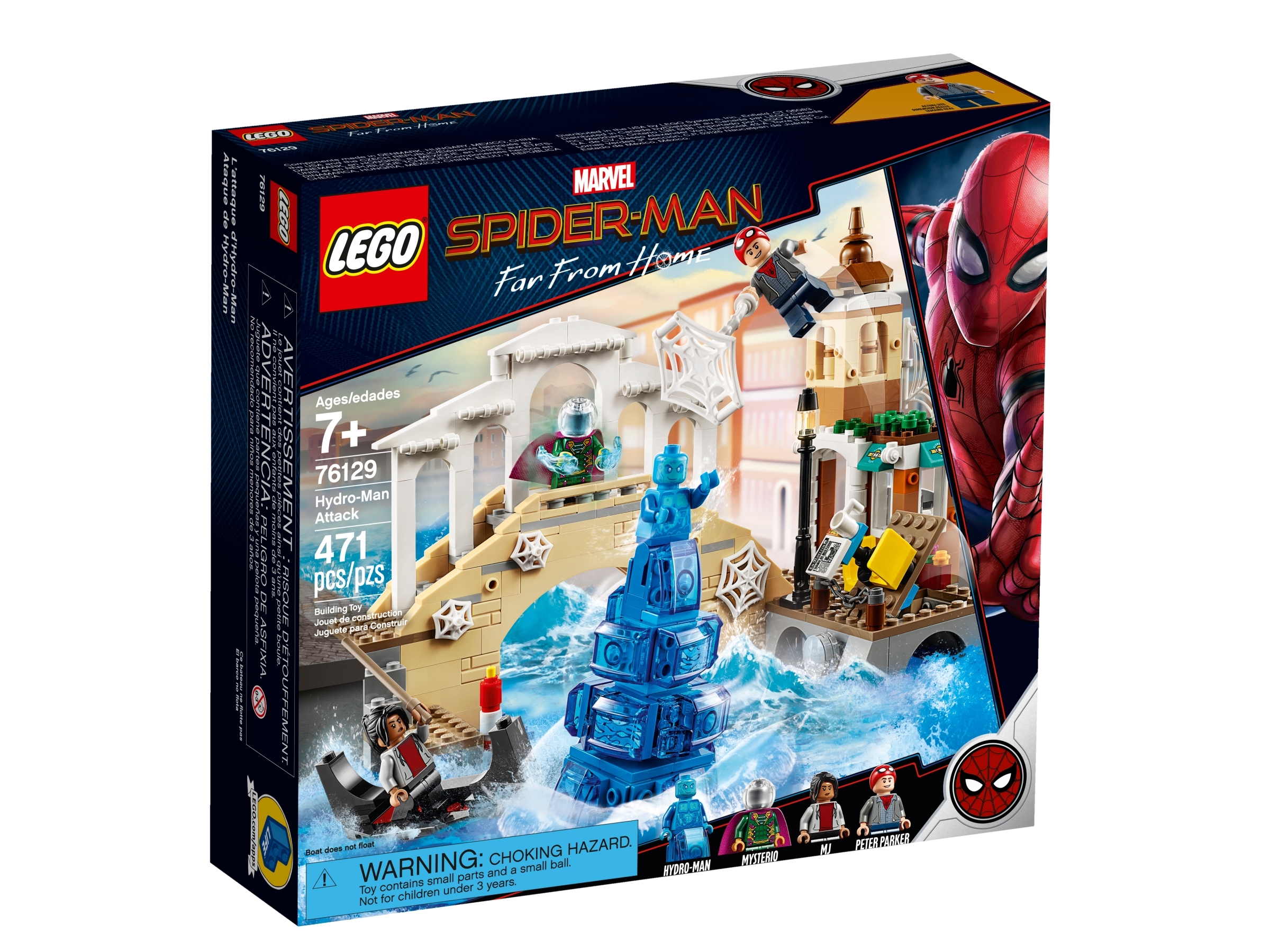 lego spider man far from home 76129