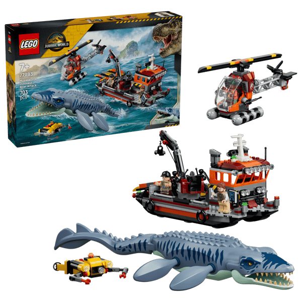 Mosasaurus Dinosaur Boat Attack - Image 3
