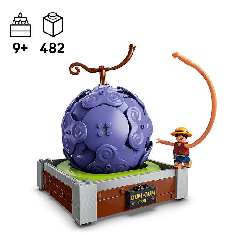 ポポロン　3点セット Gum-Gum Fruit 75647 | One Piece | Buy online at the Official LEGO