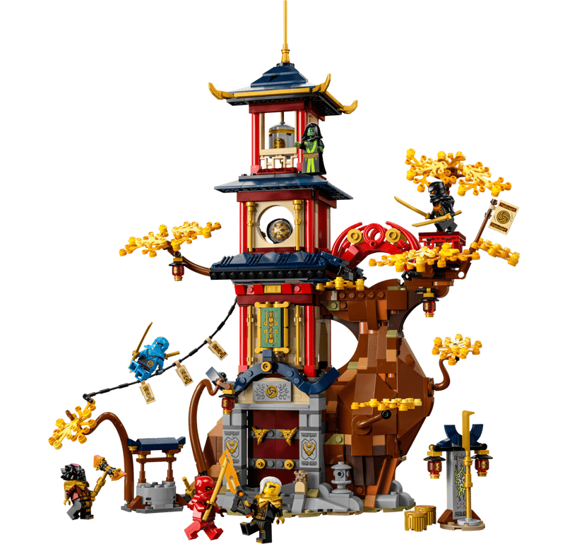 Nuclei di energia al Tempio del Dragone — set LEGO 71795
