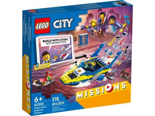 LEGO 60355 - Havpolitiets detektivmissioner