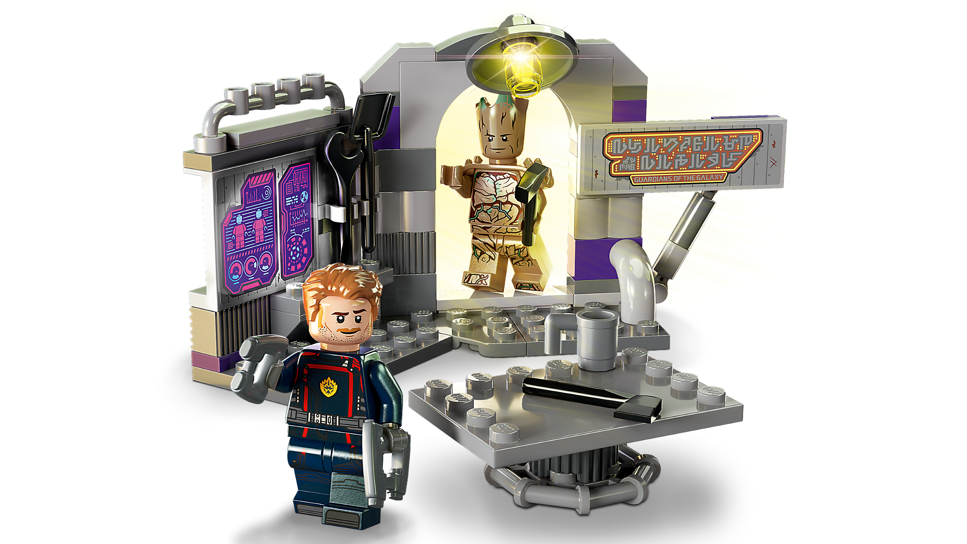 star lord guardians of the galaxy lego