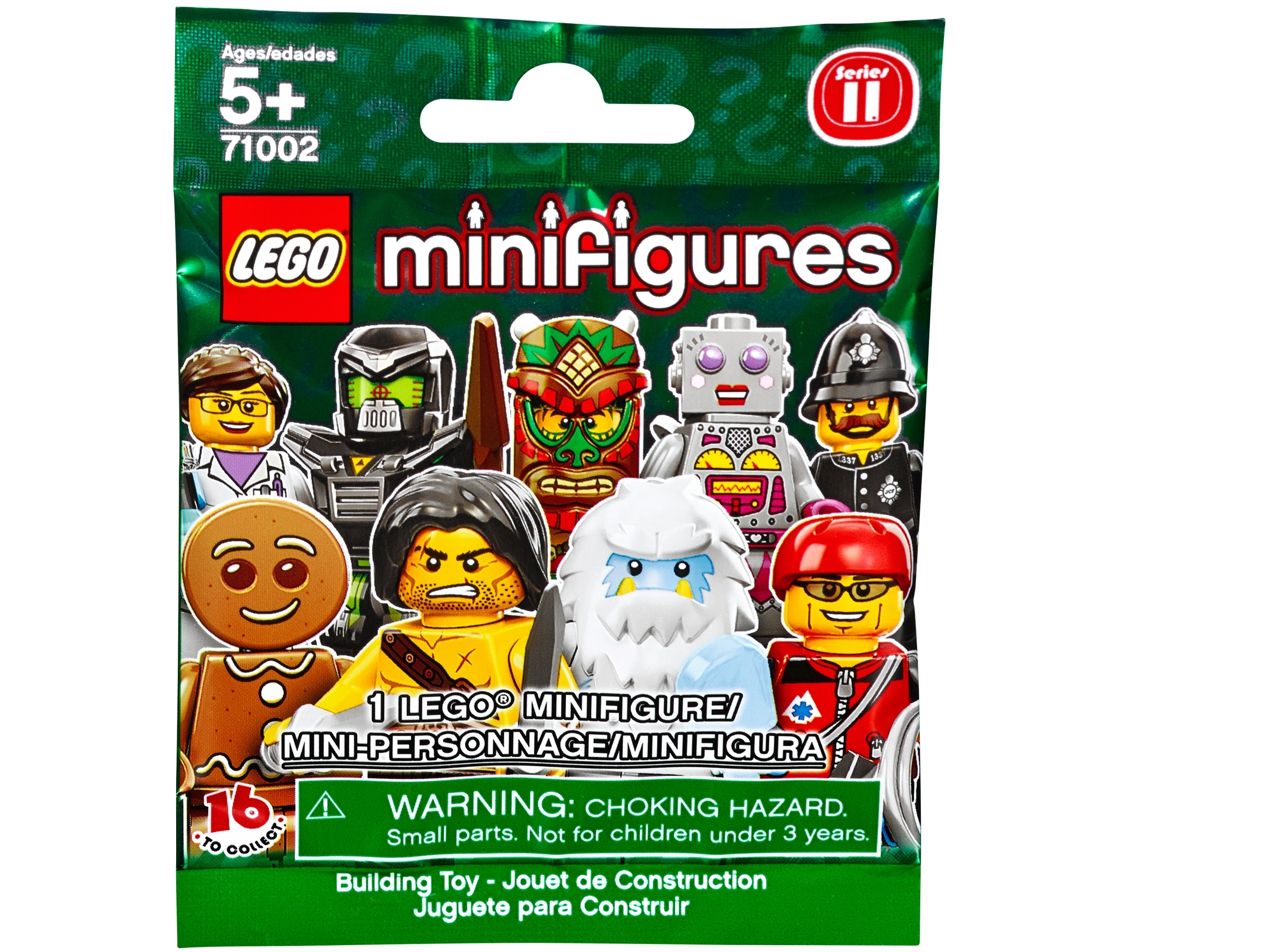 71002-6 COL168 R377 LEGO Collectable Mini Figure Series 11 Gingerbread Man 