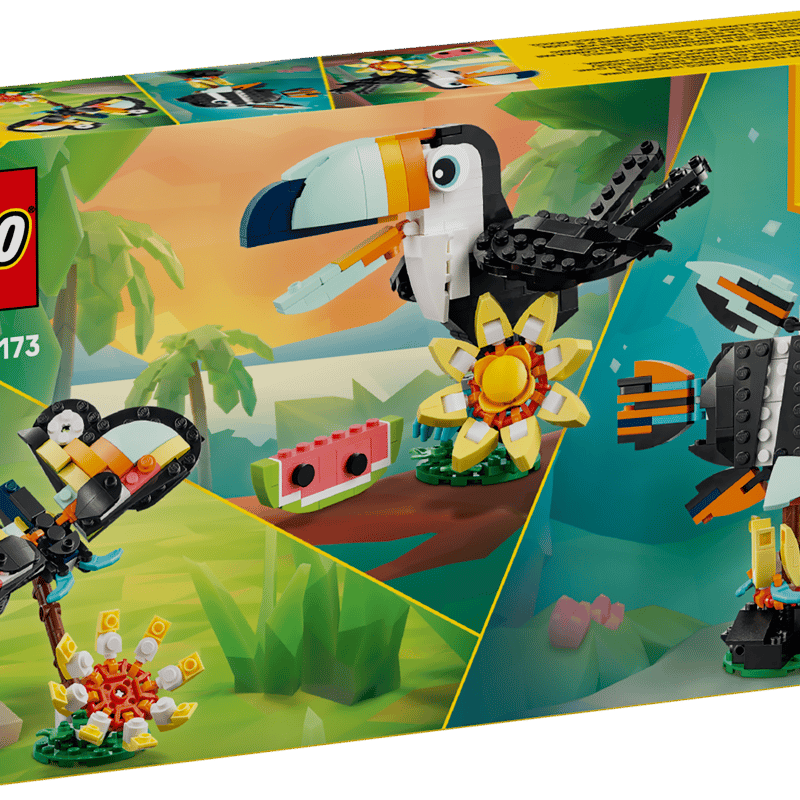 Wild Animals: Tropical Toucan 31173 | Creator 3-in-1 | Buy online Wild Animals: Tropical Toucan 31173 | Creator 3-in-1 | Buy online