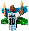 LEGO Editions 43018 Lionel Messi – Torjubel