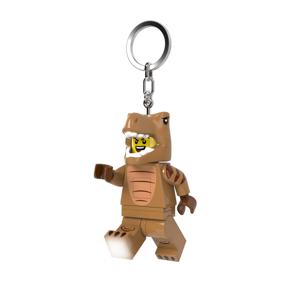 LEGO 5009480 Porte-clés lumineux Le fan en costume de T-Rex — visuel 3 sur 8
