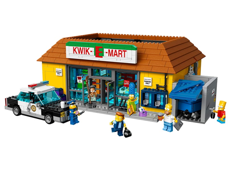 LEGO The Simpsons Kwik-E-Mart (71016), assembled model