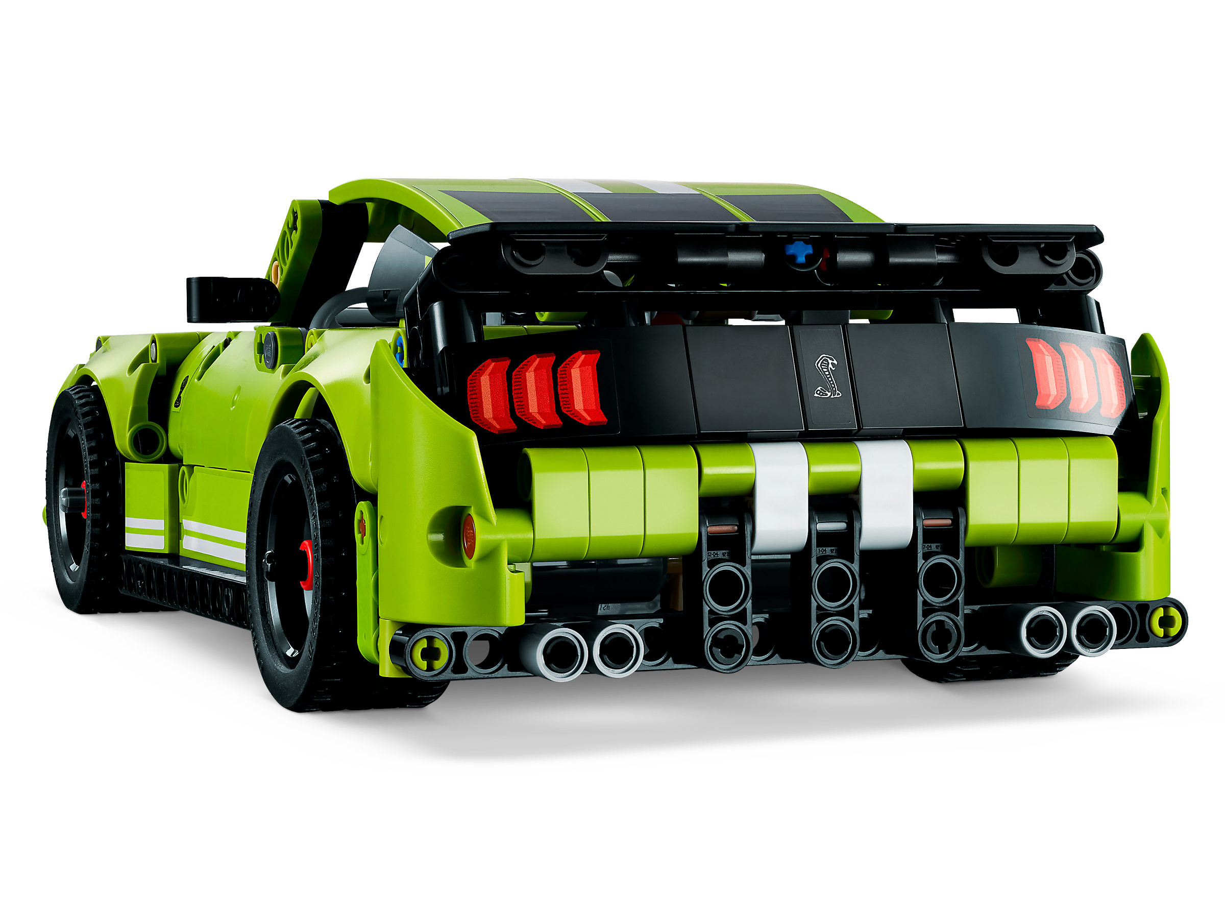 LEGO Technic Ford Mustang Shelby GT500 42138 Model Building Kit; Pull-Back Drag Race Car Toy for Ages 9+ 544 Pieces 