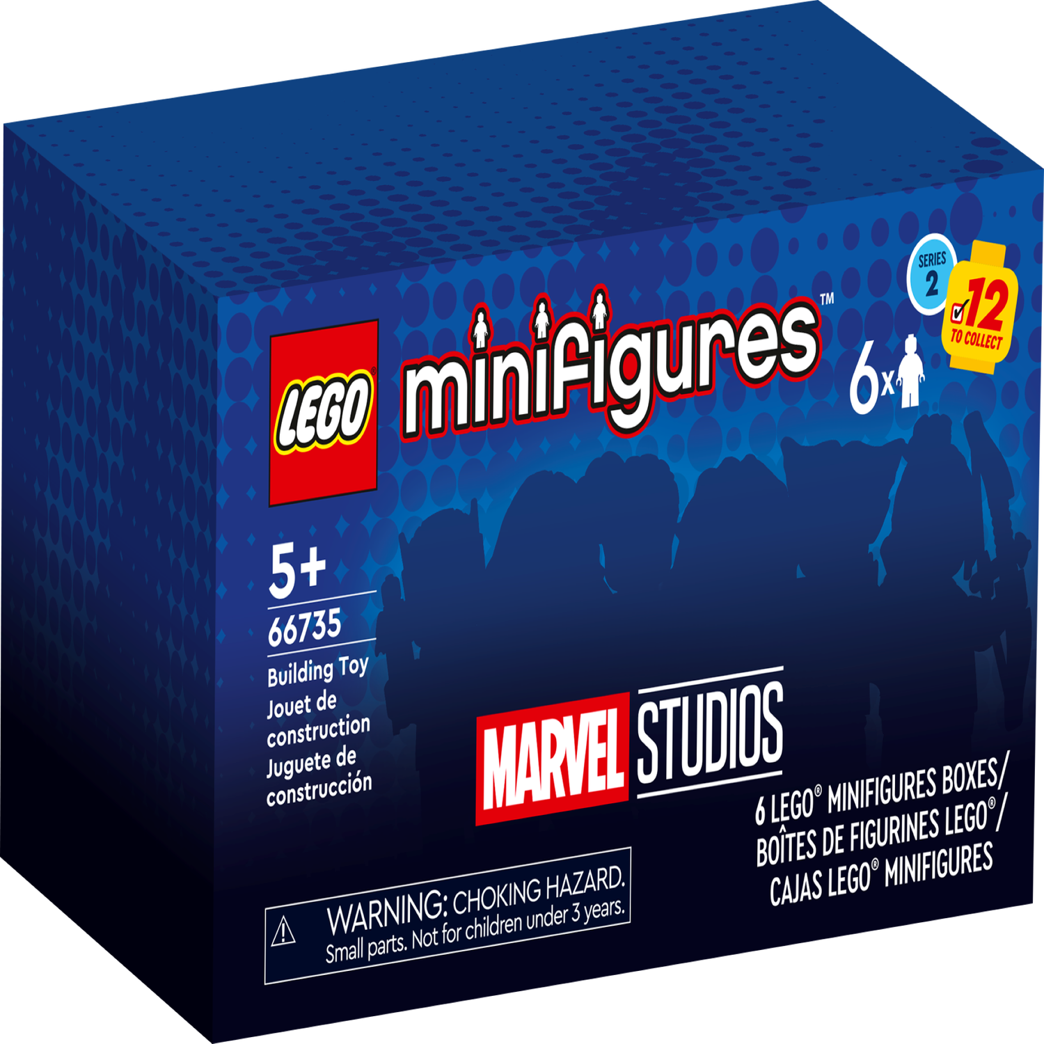 Marvel: Serie 2 (Paquete de 6) Lego Minifigures
