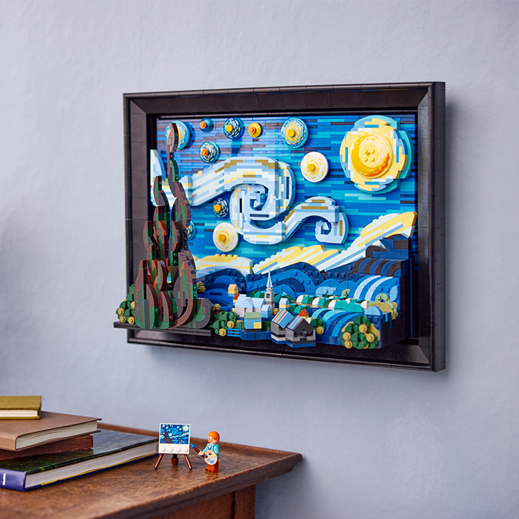 Wszystkie szczegóły, których nie można przegapić w obrazie Vincenta van  Gogha „Gwiaździsta noc”