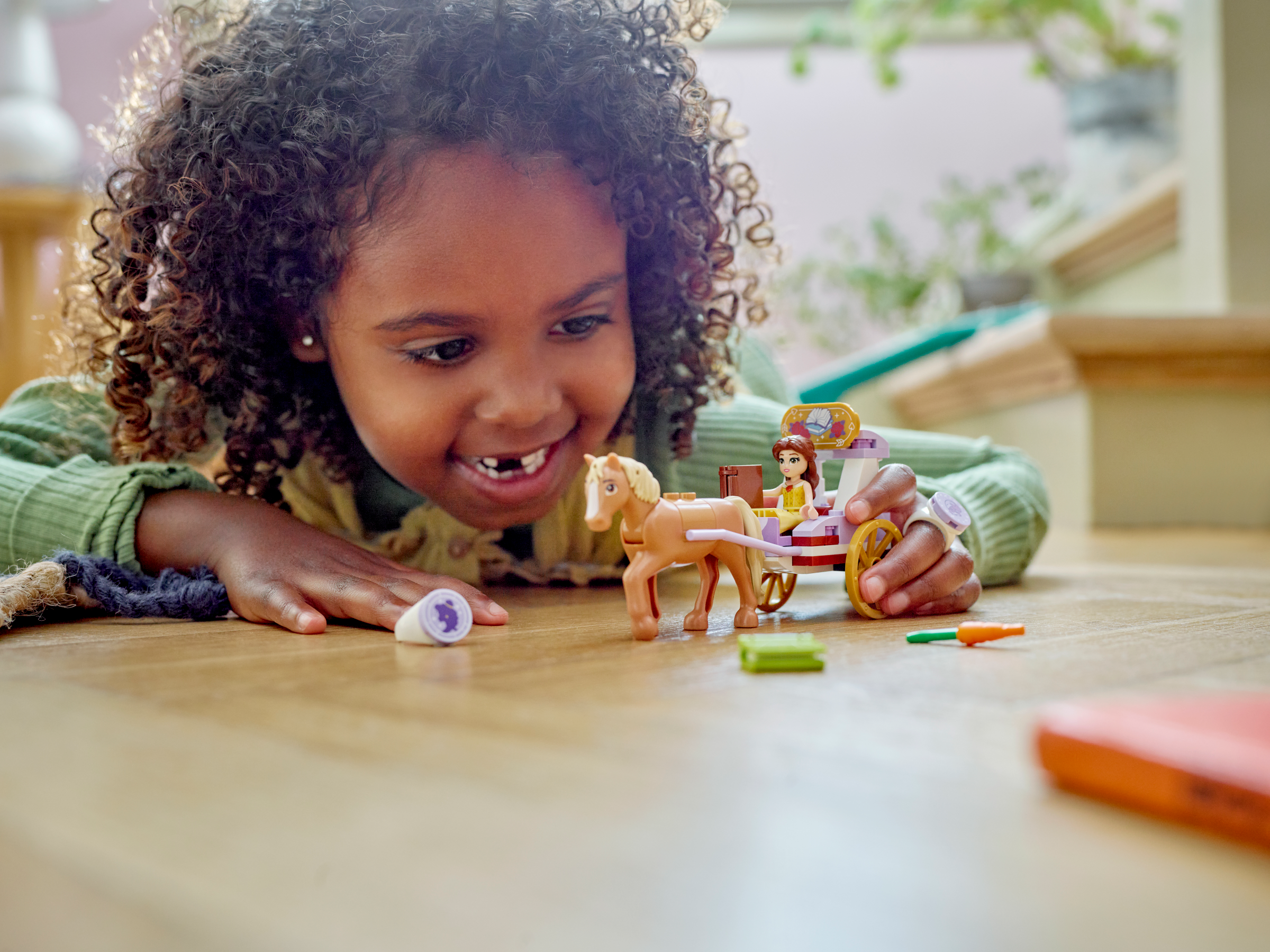 ベルのストーリータイム＜馬車＞ 43233 | ディズニー™ |レゴ®ストア