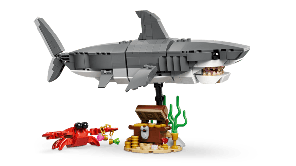 Fierce Shark with a Treasure Chest - Image 8