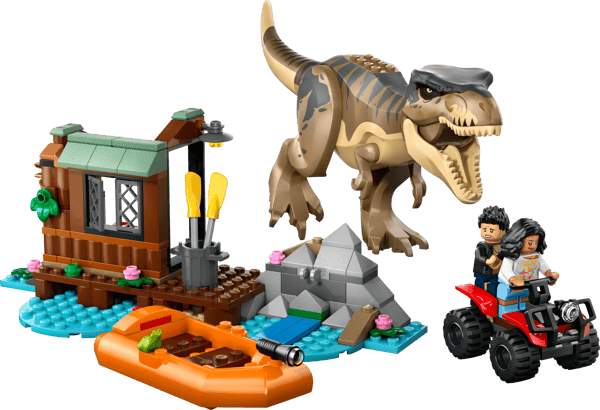 LEGO 76975 Le T. rex et l’évasion sur la rivière