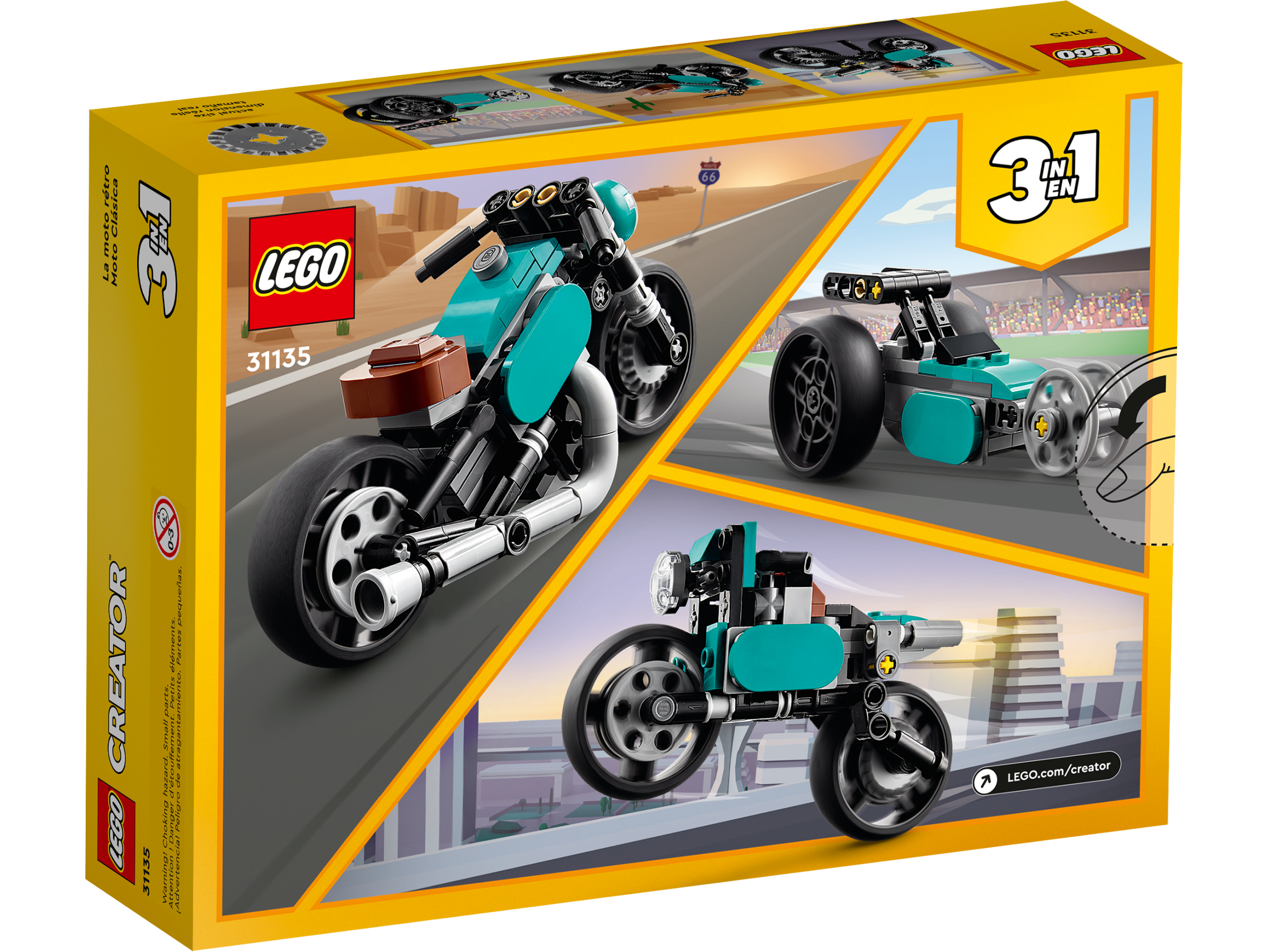 LEGO Creator Moto Clásica 31135