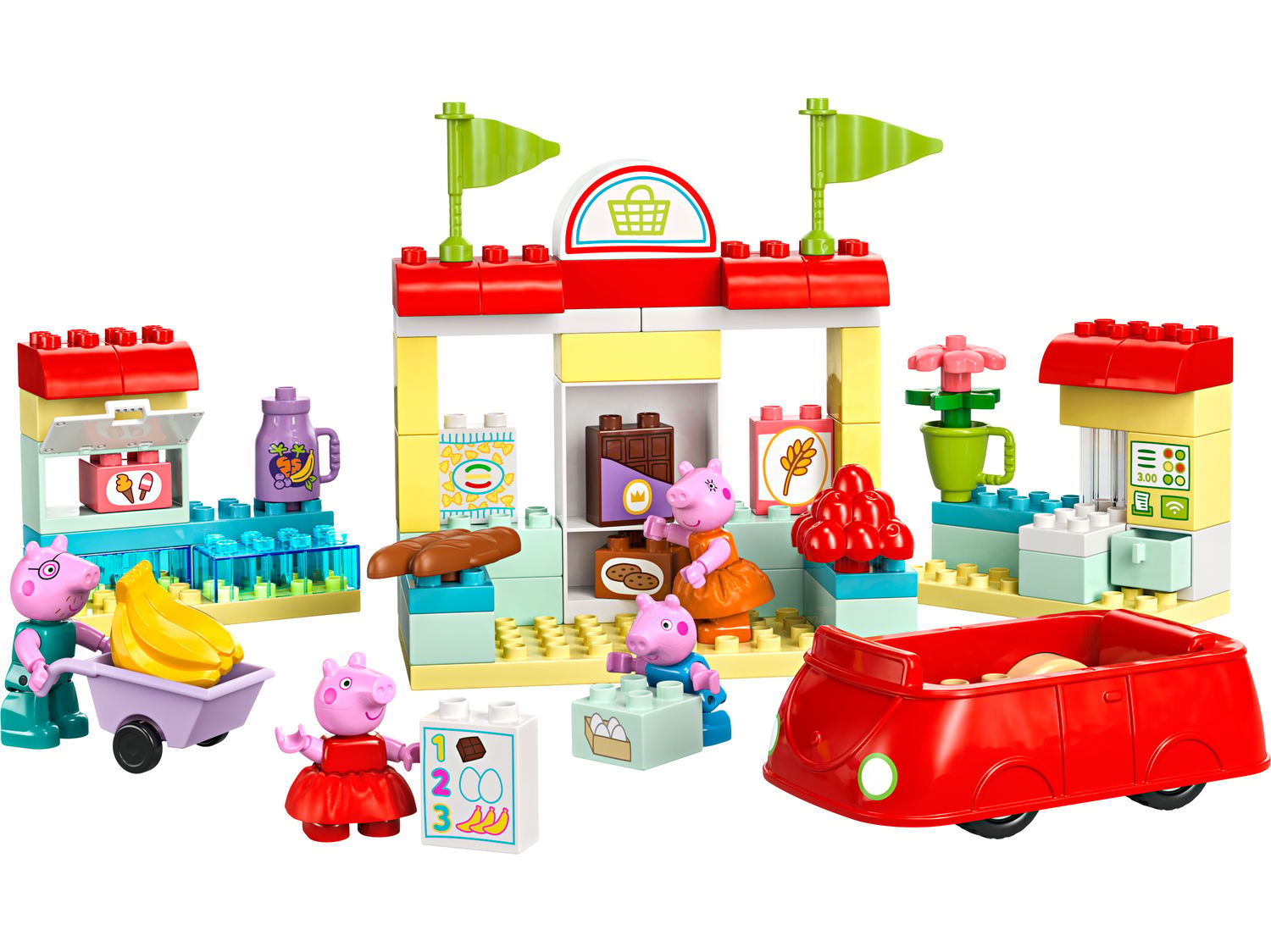 Prasátko Peppa a supermarket