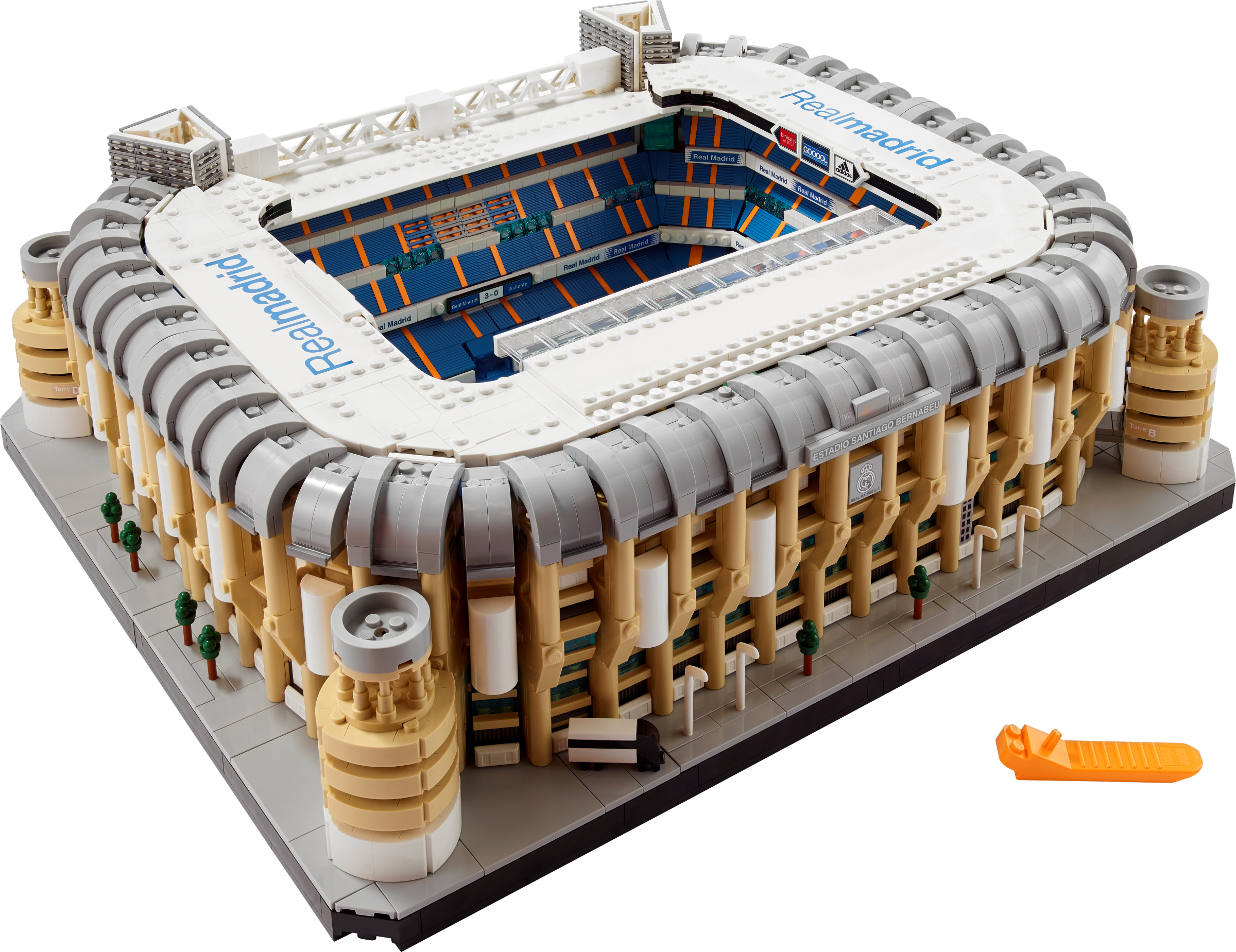 Real Madrid 'Santiago Bernabeu' Stadium 3D Puzzle One Size Free Shipping 