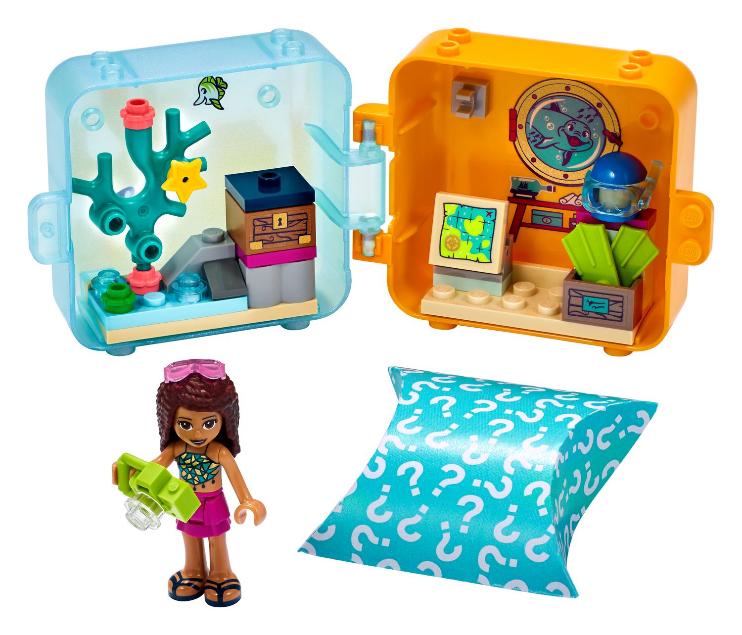 Andrea's Summer Play Cube 41410 | Friends | Buy online at the Official LEGOŽ Shop GB lego friends cube andrea