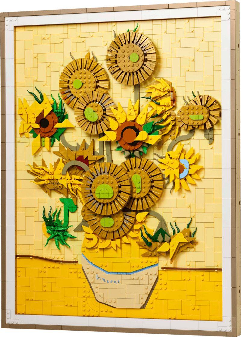 Le set LEGO 31215 Vincent van Gogh - Les Tournesols