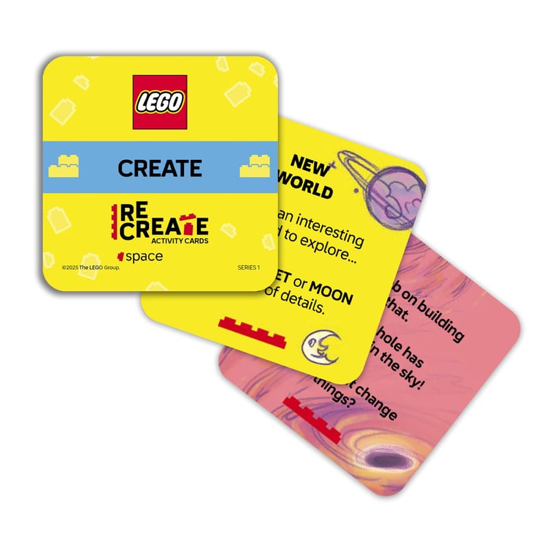 LEGO Recreate Activity Cards: Space LEGO Recreate Activity Cards: Space