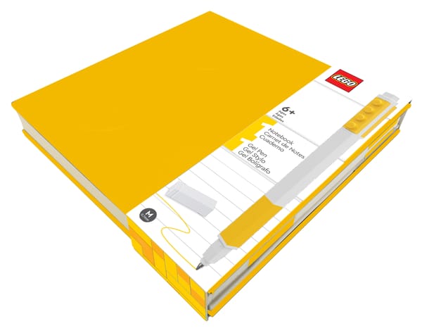 Notebook with Gel Pen – Yellow - Image 3