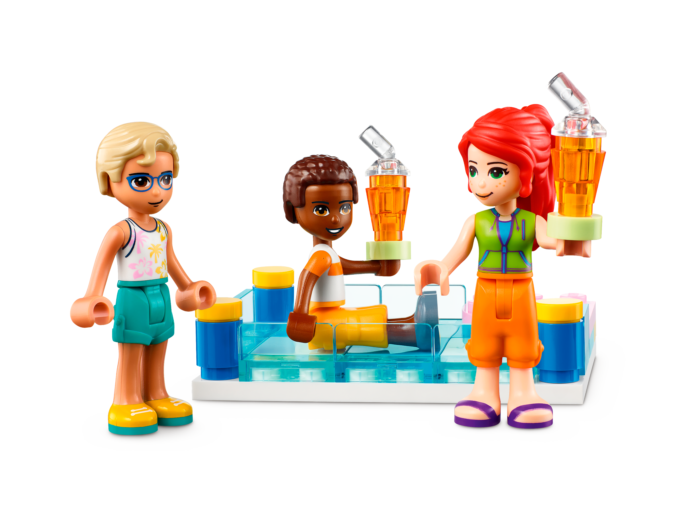  LEGO Friends Vacation Beach House 41709 Building Kit; Gift for  Kids Aged 7+; Includes a Mia Mini-Doll, Plus 3 More Characters and 2 Animal  Figures to Spark Hours of Imaginative Role