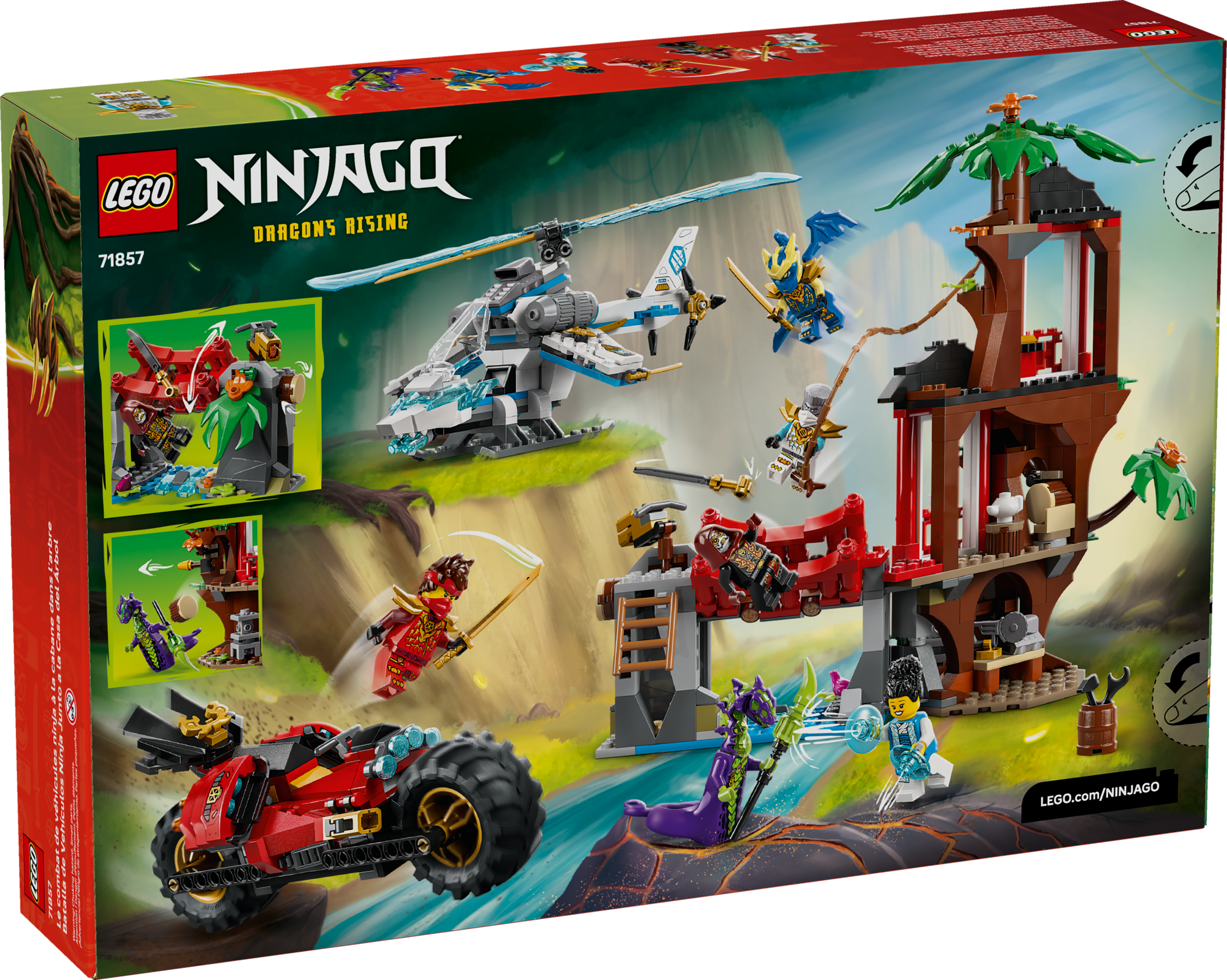 Ninja Vehicle Tree House Battle 71857 | NINJAGO® | Buy online at