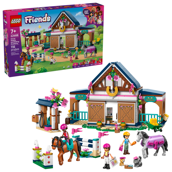LEGO 42688 L’écurie et l’école d’équitation — visuel 2 sur 8