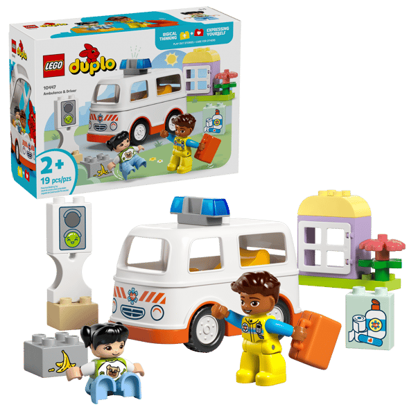 LEGO 10447 L’ambulance et le chauffeur — visuel 2 sur 8