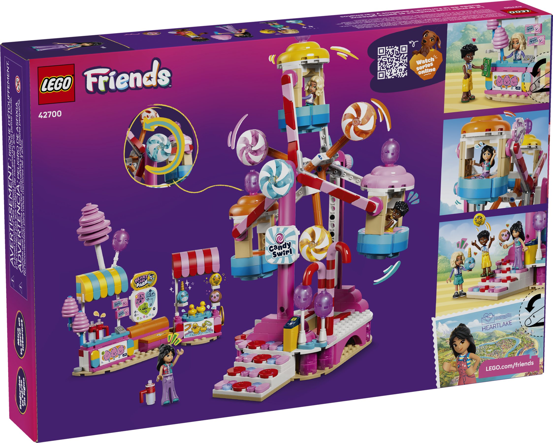 Candy & Cupcake Ferris Wheel 42700 | Friends | Buy online at the