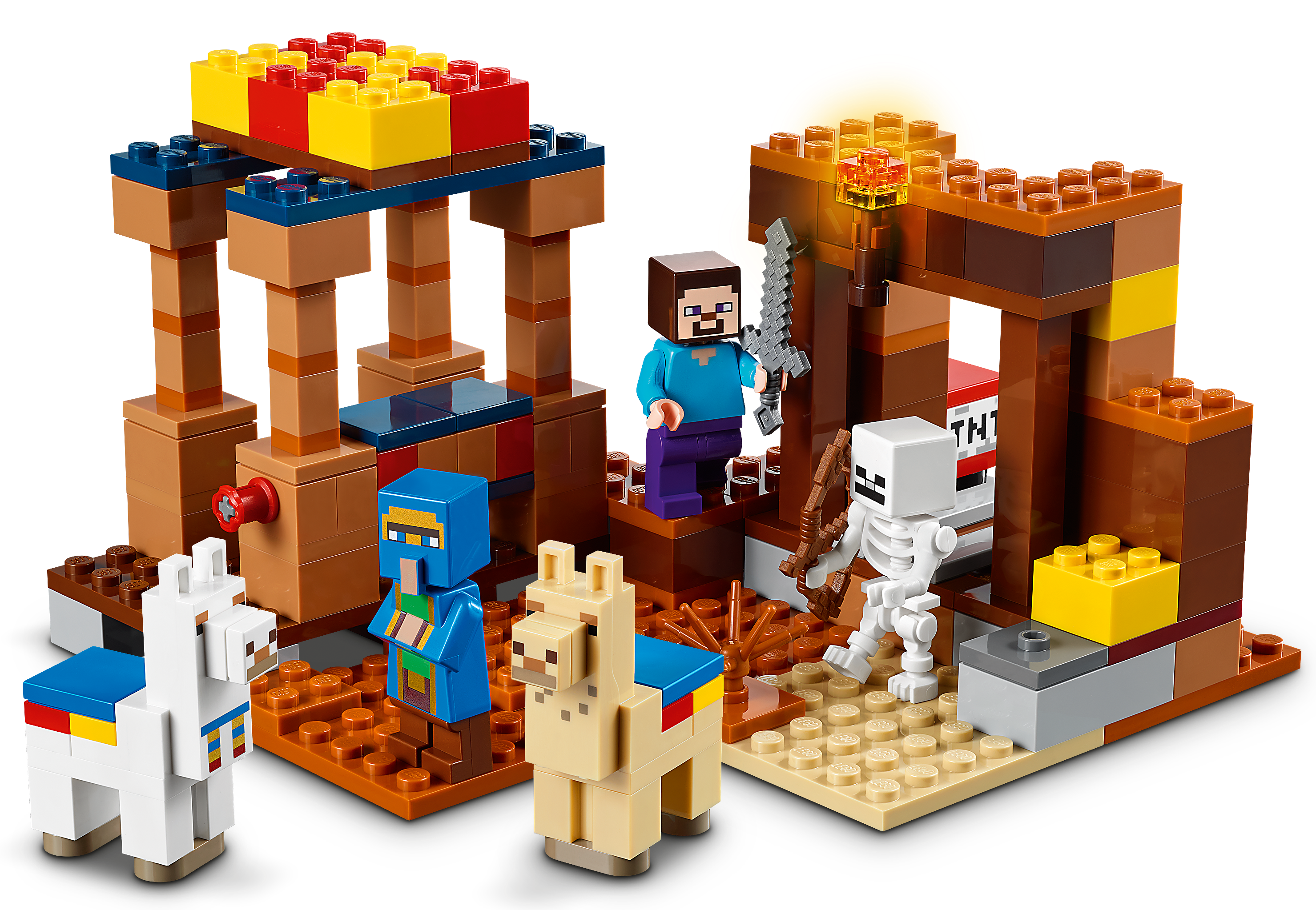 Lego Minecraft la plaza comercial 21167
