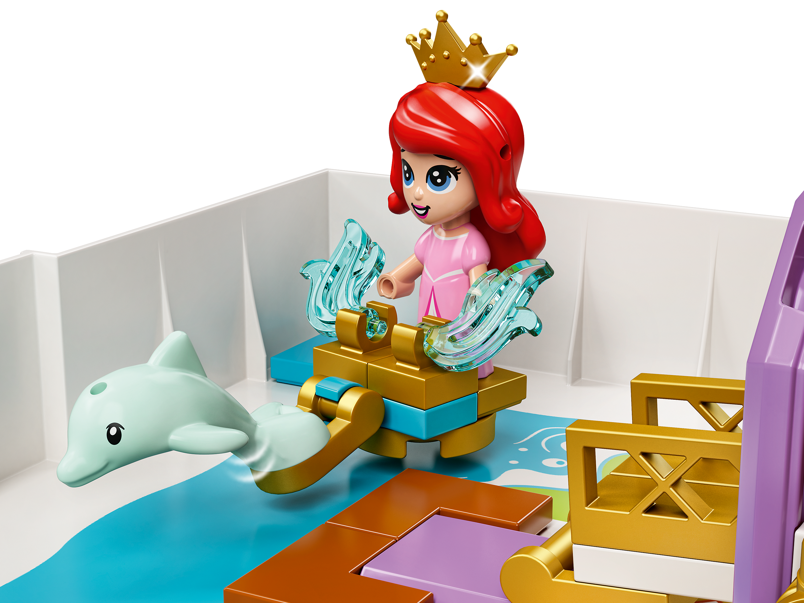 Ariel, Belle, Cinderella and Tiana's Storybook Adventures 43193 