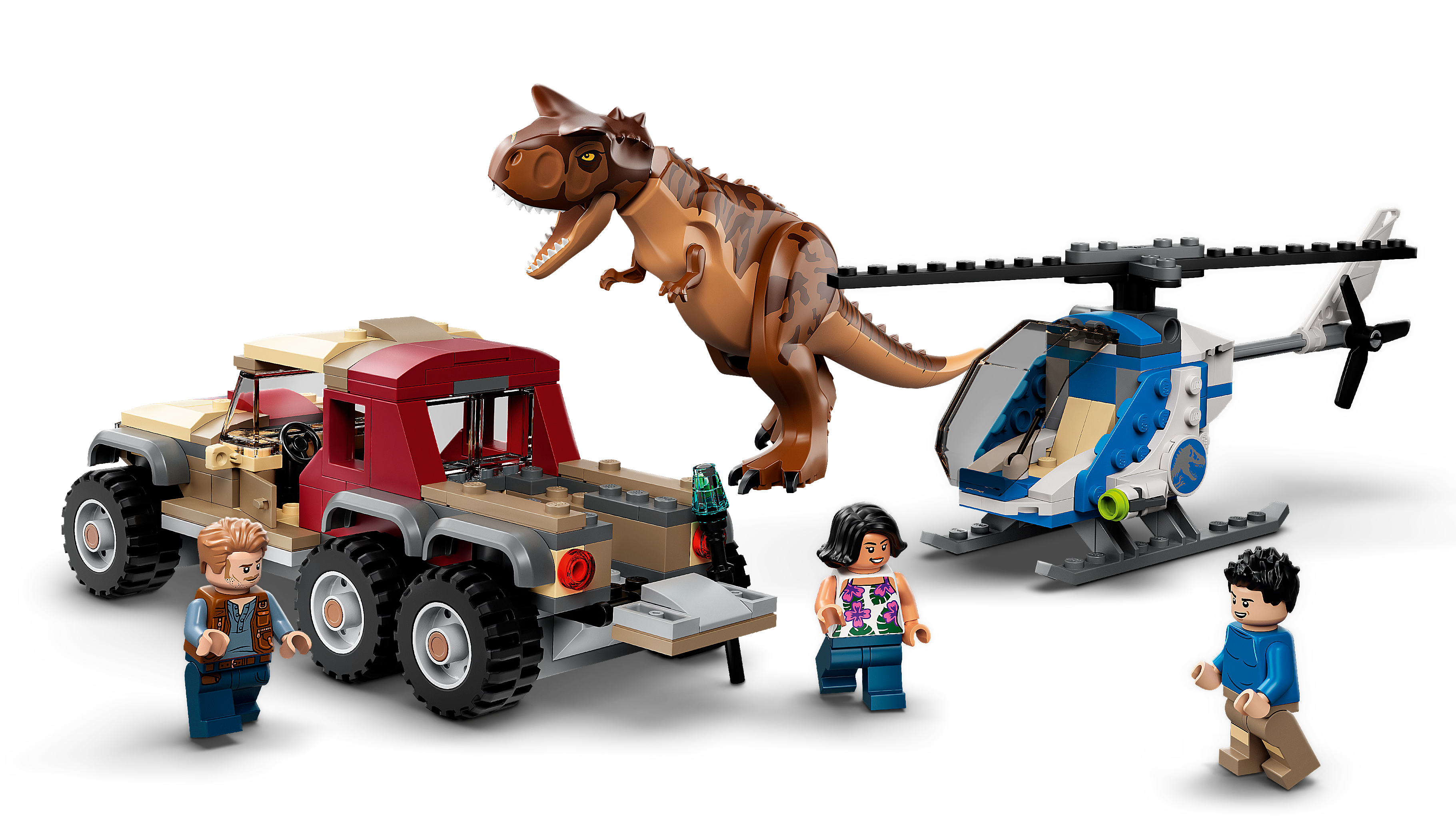 Kenji Kon LEGO Jurassic World Minifigur Figur Dino Camp Cretaceous 76941 
